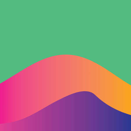 Background abstract color wave vector illustration