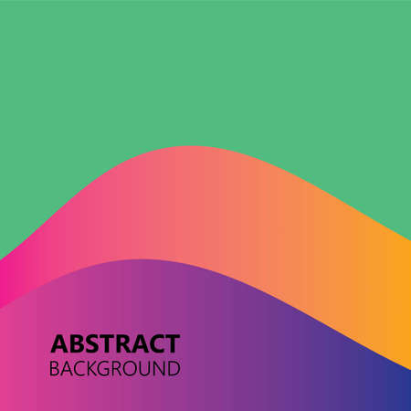 Background abstract color wave vector illustrationのイラスト素材