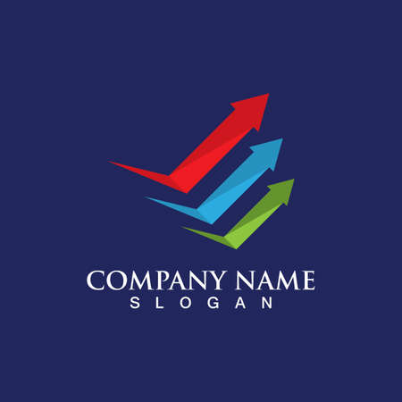 Business Finance Logo template vector icon designのイラスト素材