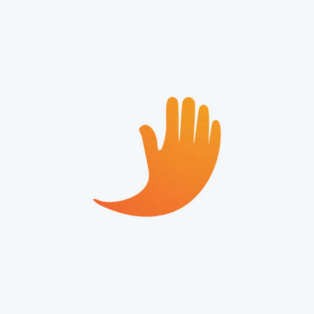 Hand care logo vector imageのイラスト素材