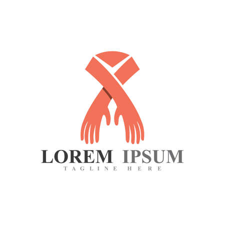 Hand care logo and symbol vectorのイラスト素材