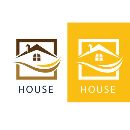 House logo and symbol vectorのイラスト素材