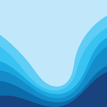 Abstract Water wave vector illustration design backgroundのイラスト素材