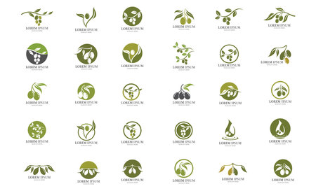 live oil vector illustration design templateのイラスト素材