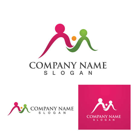 M Letter Logo Template vector illustration designのイラスト素材