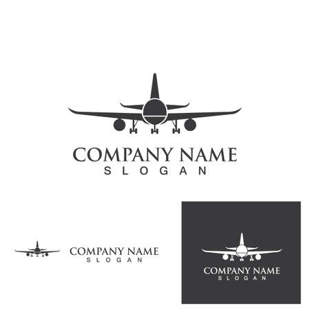 Aeroplane logo icon vector illustration template designのイラスト素材