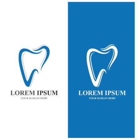 Dental logo Template vector illustration icon designのイラスト素材