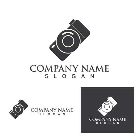 camera logo and symbol vectorのイラスト素材