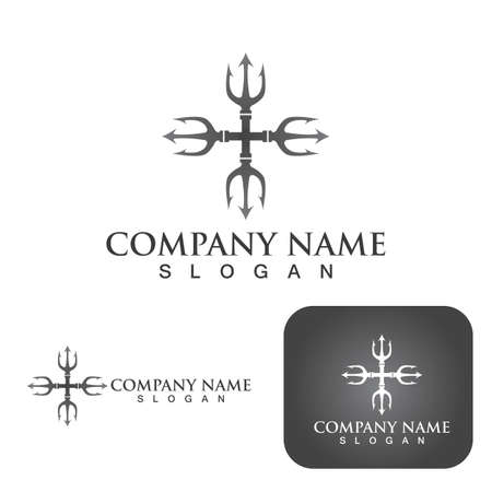 Sword game item vector symbol logoのイラスト素材