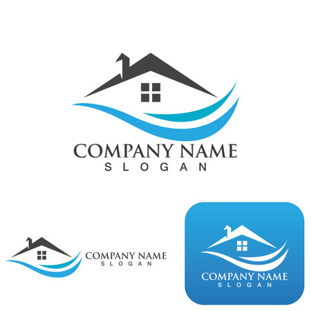 House logo and symbol vectorのイラスト素材