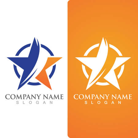 Star icon Template vector illustration designのイラスト素材