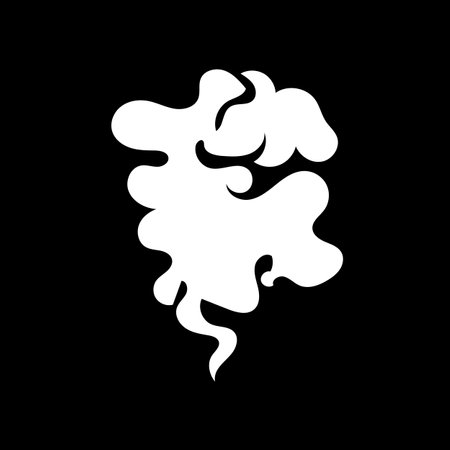 Smoke Vector Icon Design Illustrationのイラスト素材