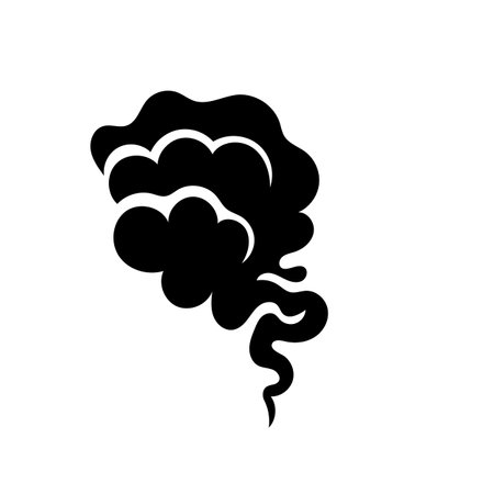 Smoke Vector Icon Design Illustrationのイラスト素材