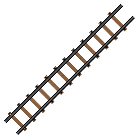 Railway Illustrationのイラスト素材
