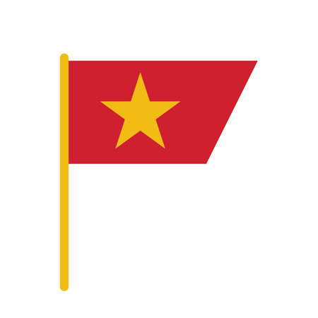 Independence Day of Vietnam Illustrationのイラスト素材