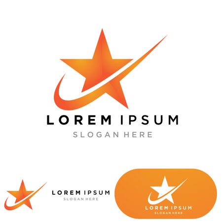 Star icon Template vector illustration designのイラスト素材