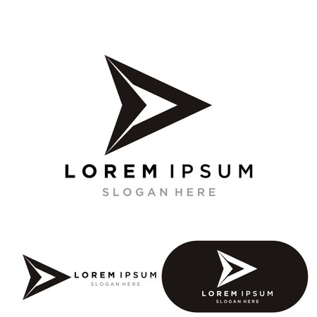 Faster Finance  Logo Template vector icon illustrationのイラスト素材