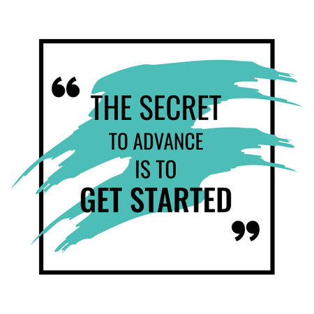 Motivational quotes, positive quotes, success quotes for self-motivating inspiration. Can be used for greeting cards, typography, posters.のイラスト素材