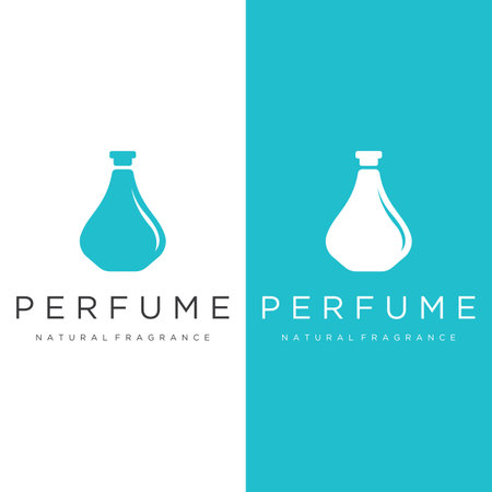 Isolated luxury perfume perfume cosmetic creative logo can be used for business, company, cosmetic and perfume shop.のイラスト素材
