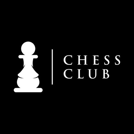 Chess strategy game logo with kings, pawns and rooks. Logos for tournaments, chess teams and games.のイラスト素材