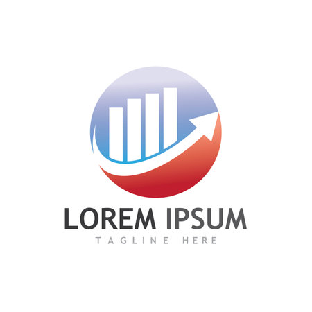 Business Finance Logo template vector icon designのイラスト素材