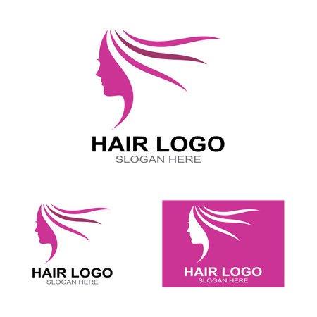 beautiful hairstyles and waves
hair icon vectorのイラスト素材