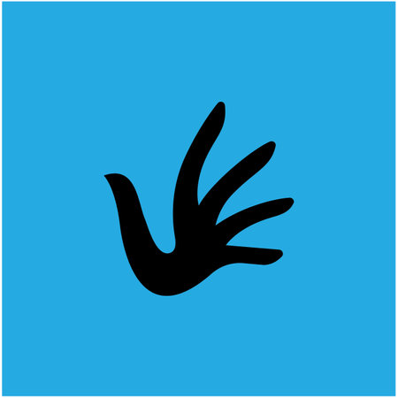 Hand logo icon vector design templateのイラスト素材
