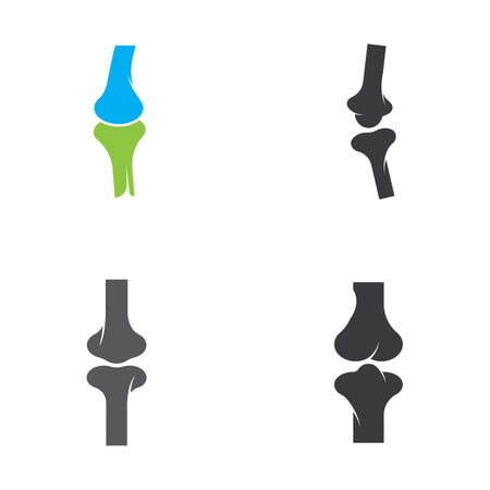 Bone logo icon vector designのイラスト素材