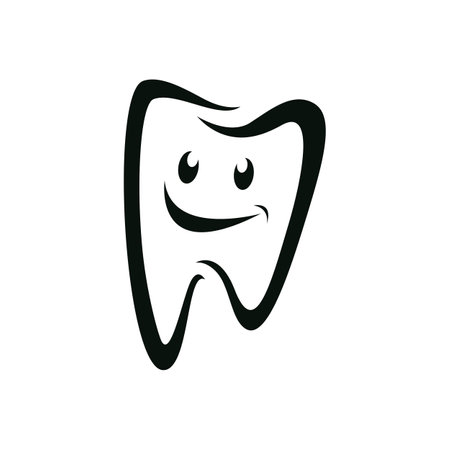 Dental Logo Design vector template.Creative Dentist Logo. Dental Clinic Vector Logo.のイラスト素材