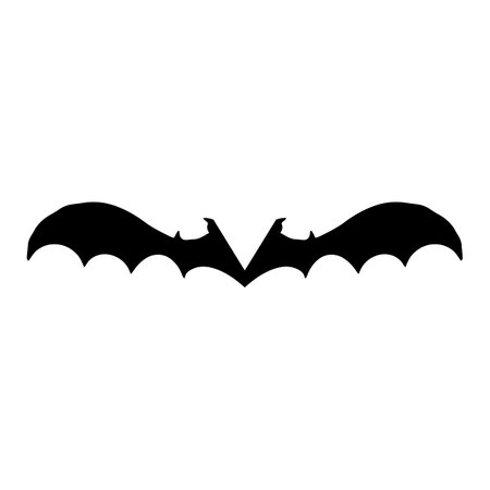 Bat wing logo vector elementのイラスト素材