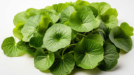 Gotu kola, Indian pennywort, Centella asiaticaの素材