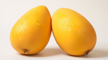 mango fresh mango , white background , Generate AIの素材