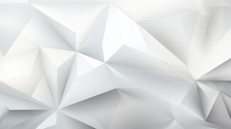 Abstract white background. Minimal geometric white light background abstract design. Generate AIの素材
