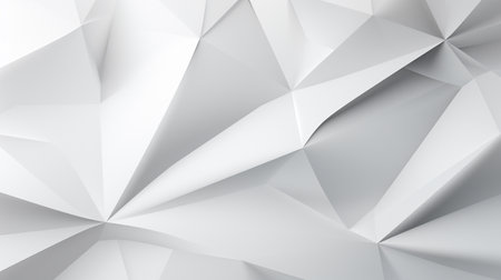 Abstract white background. Minimal geometric white light background abstract design. Generate AIの素材