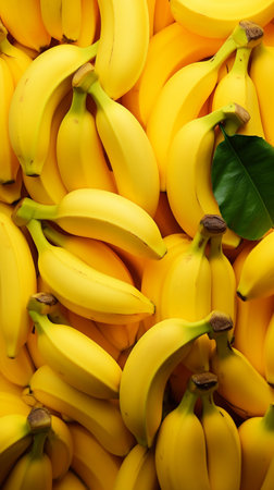 Bananan fresh yellow realistic photo studio , Generate AIの素材