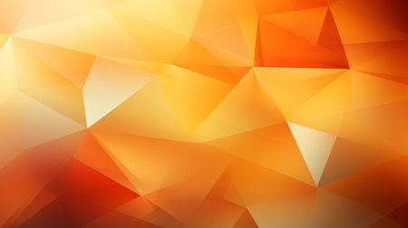 Abstract orange and yellow geometric background. Dynamic shapes composition. Cool background design for posters, Generate AIの素材