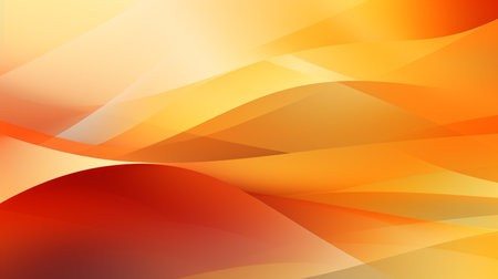 Abstract orange and yellow geometric background. Dynamic shapes composition. Cool background design for posters, Generate AIの素材