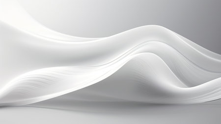Abstract wavy background. 3d rendering, 3d illustration.の素材