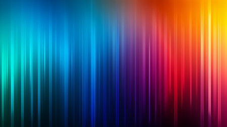 Rainbow colors abstract background for web design. Colorful spectrum gradient.の素材
