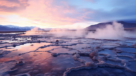 Strokkur geyser in Iceland, Europeの素材