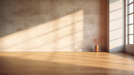 Modern bright interiors 3D rendering illustration  - computer generated imageの素材