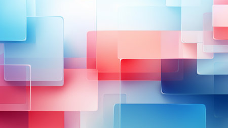 Colorful Abstract Background With Squares And Rectangles. Vector Illustrationの素材