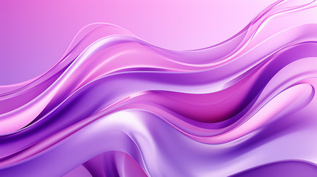 Abstract background with smooth lines in pink and purple colors. Vector illustrationの素材