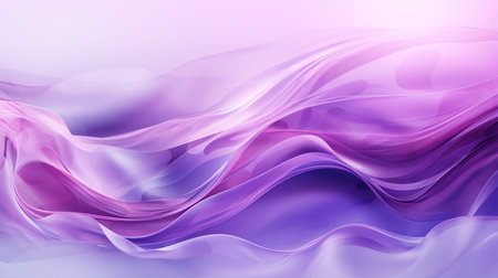 abstract background with smooth wavy lines in pink and purple colorsの素材