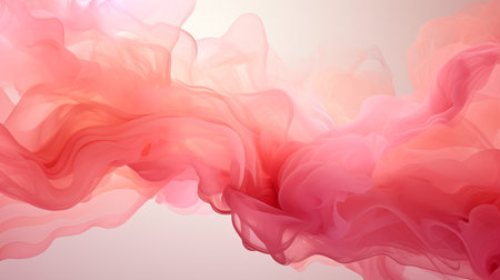 Abstract background of red and pink smoke. 3d rendering, 3d illustration.の素材