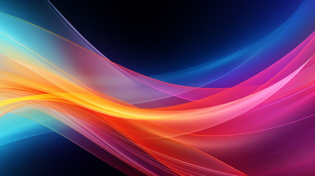 abstract colorful background with smooth lines. Vector illustration. Eps 10の素材