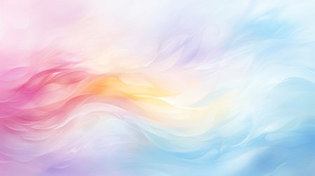 Abstract background with blue, yellow and pink colors. Vector illustration.の素材