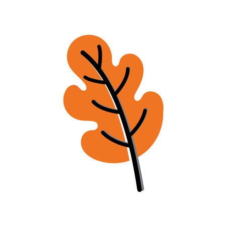 Autumn Maple leaf vector illustration design templateのイラスト素材