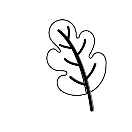 Autumn Maple leaf vector illustration design templateのイラスト素材