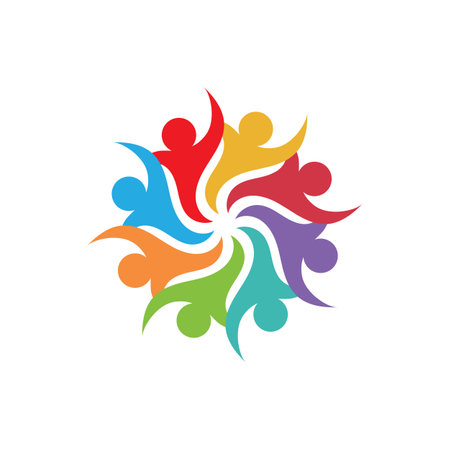 team group people team community logoのイラスト素材